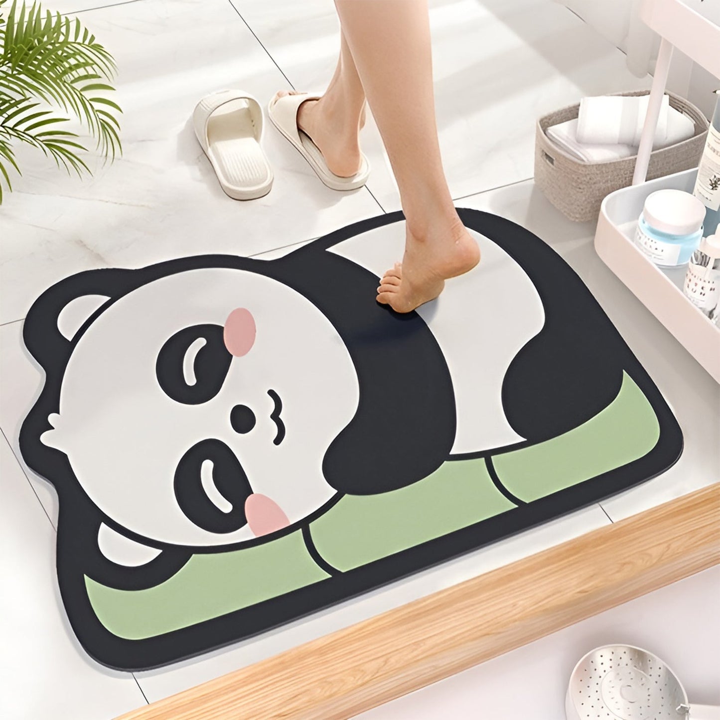 Animal Bathroom Mat Quick-Drying Bath Rug