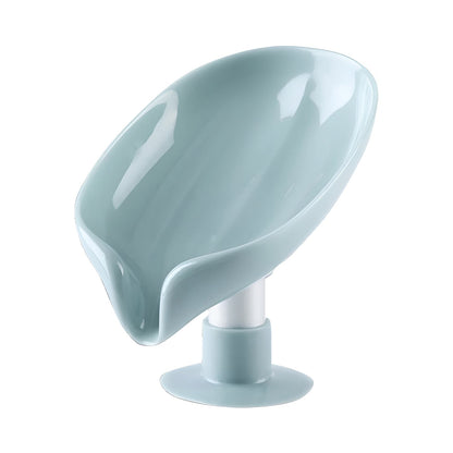 Suction Cup Soap Dish Leaf Shape Holder