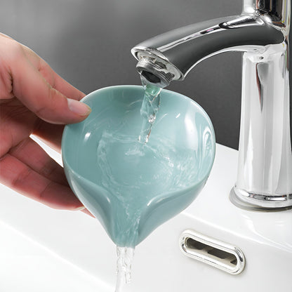 Suction Cup Soap Dish Leaf Shape Holder