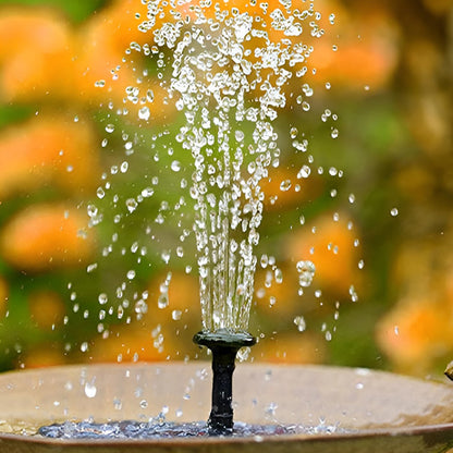 Solar Bird Bath Fountain for Garden